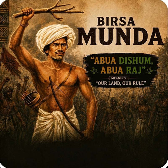 Birsa Munda tribal freedom fighter and social reformer of India