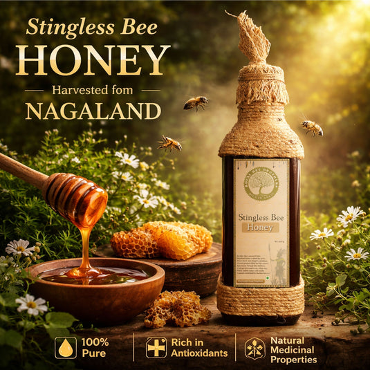 Forest honey vs regular honey comparison showing authentic wild forest honey by Royal Bee Brothers