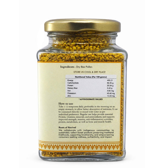 Forest Bee Pollen | Raw Natural Superfood | Rich in Protein Vitamins Minerals | Daily Immunity Booster | 100% Pure