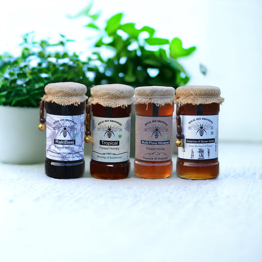 Exploring the Four Varieties of Wild Honey