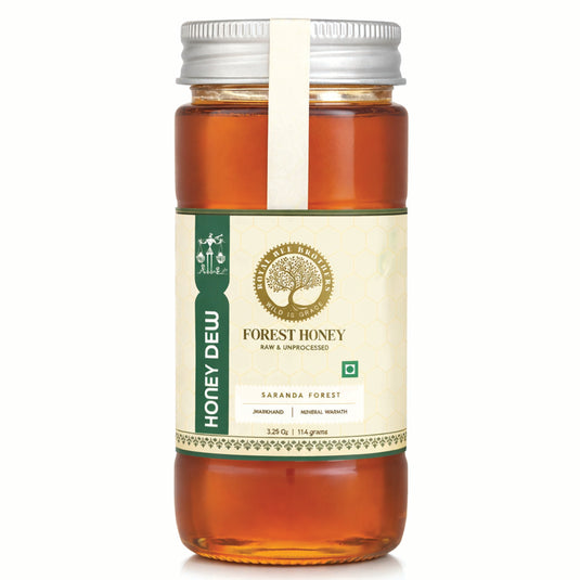Dew Honey | Pure Wild Honey, Raw & Unprocessed, Harvested from Saranda Forest, Jharkhand