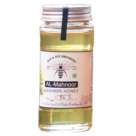 Sulai flora blossoms, the main nectar source for premium Kashmiri white honey production.