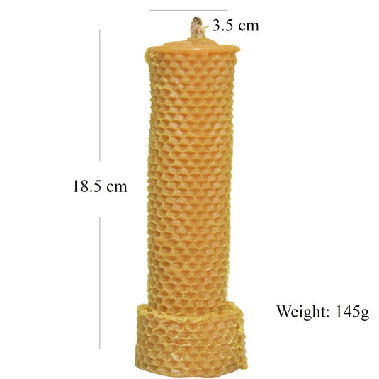 Mahaba - Handmade Forest Beeswax Candle - Royal Bee Brothers