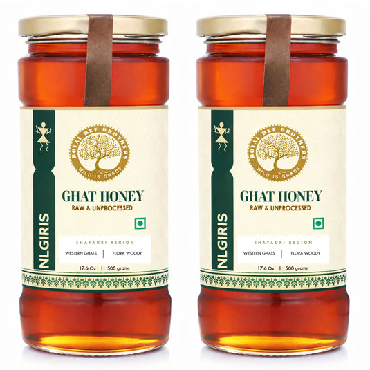 Ghat Forest Honey, Harvested from Western Ghats Wild Floral Nectar