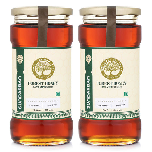 Sundarbans Mangrove Forest Honey, Nectar of Kalsi Flora, Harvested from Sundarbans Forest (WB)