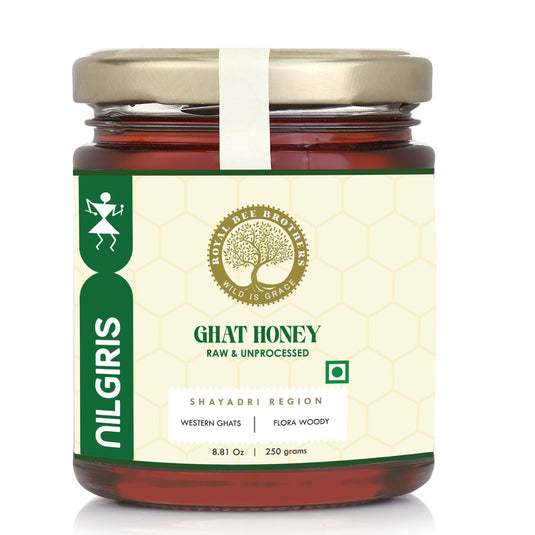 Ghat Forest Honey, Harvested from Sahyadri Hills Western Ghats, Wild Floral Nectar