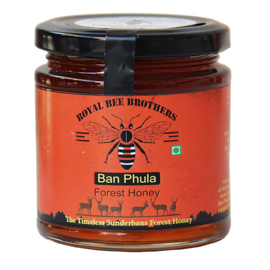 Bottle of Sundarbans Mangrove Forest Honey harvested from wild honey bees