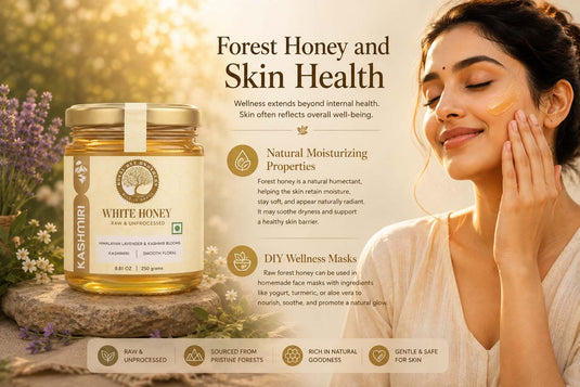 Honey for skin: a natural beauty ingredient that supports a soft, hydrated-looking, smooth appearance while adding a luxurious touch to everyday skincare routines.