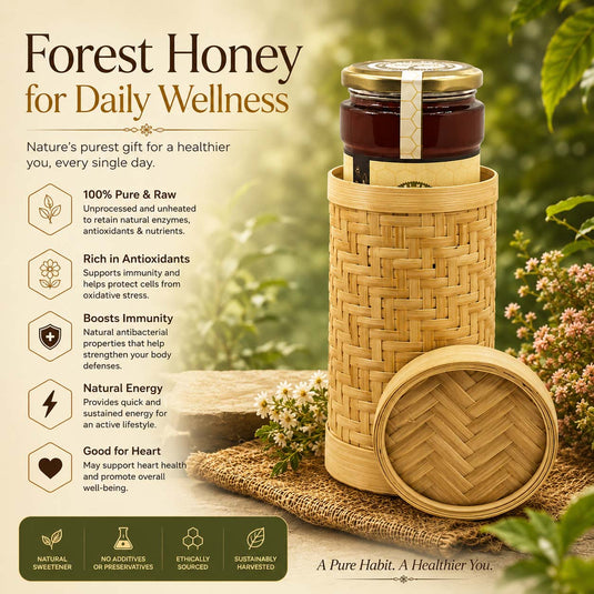 Wild Forest Honey for daily wellness 
