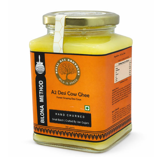 A2 Desi Cow Ghee | Churned through Bilona Method | Prepared from Curd