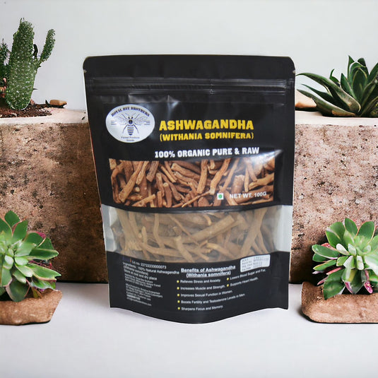Natural ashwagandha supplement for energy and vitality