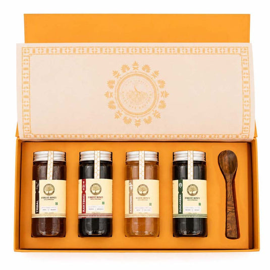 Veenapani- Premium Gift Hamper of India | Organic Gift Box (Rigid Magnet Box)