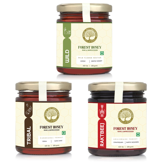 Jungali Honey Pack - 250g * 3