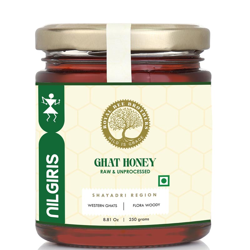 Natural wild forest honey collected from Western Ghats India