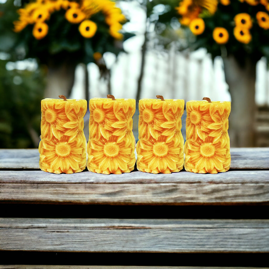Jalagandha - 100% Natural Forest Beeswax Candle