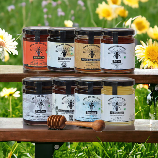 Rarest Forest Raw Honey Collection - (250 g * 8)