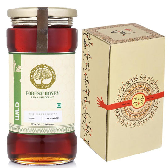NPOP certified organic honey by Royal Bee Brothers made from pure raw honey sourced from Indian forests