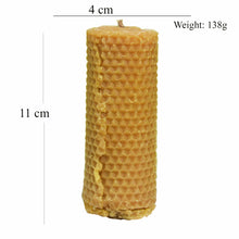 Load image into Gallery viewer, Set of 05 Handmade Beeswax Candles
