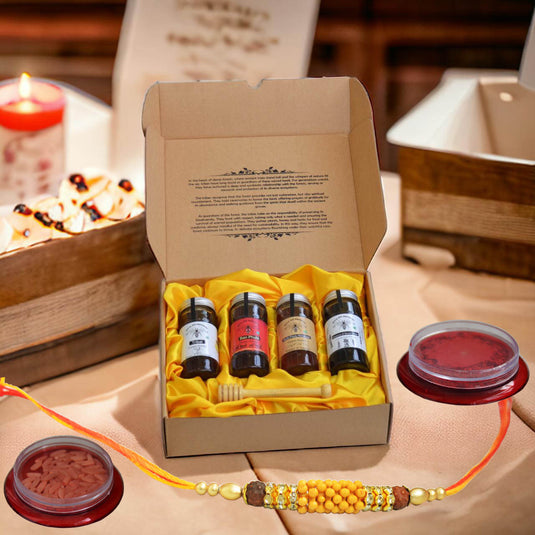 Rakhi Gift Hamper buy online from Royal Bee Brothers 2024