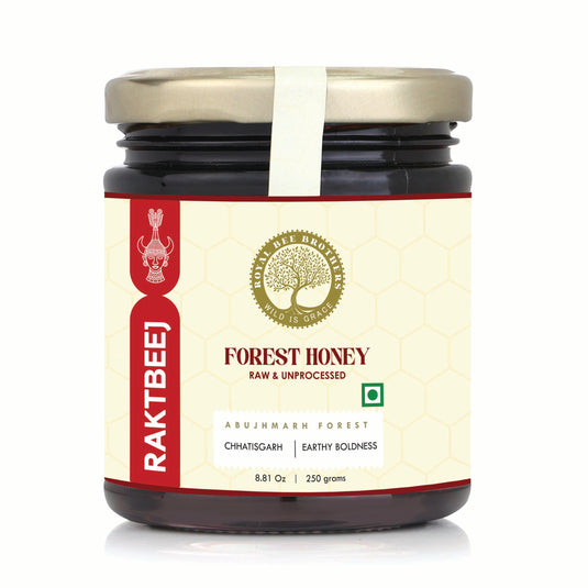 Raktbeej Forest Honey, Black Raw Forest Honey, Harvested from Abujhmarh Forest of Chhattisgarh