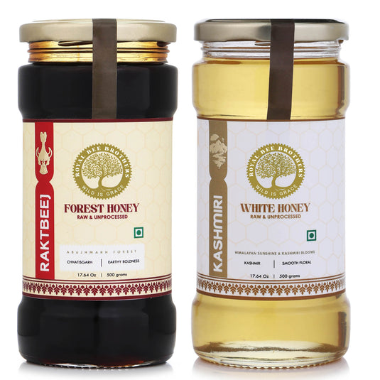 Raktbeej and Kashmir Forest Honey - 500g * 2
