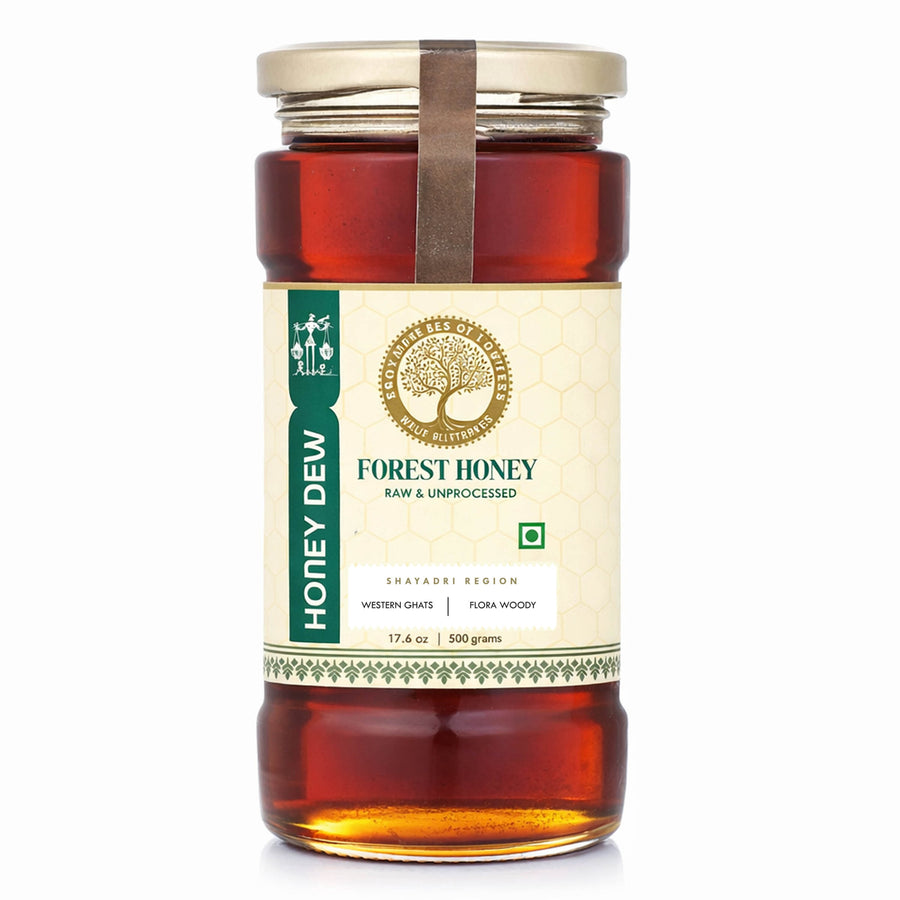 Dew Honey | Pure Wild Honey, Raw & Unprocessed, Harvested from Saranda Forest, Jharkhand