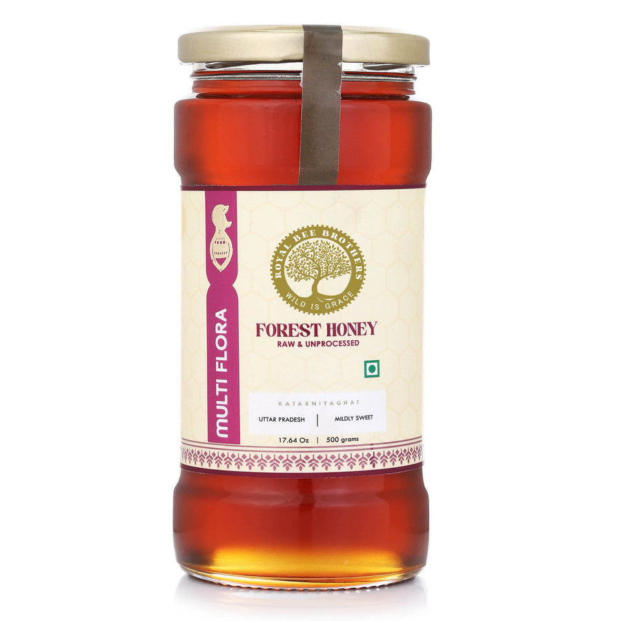Multi Floral Honey, harvested from diverse blossoms, delivering rich flavor, aroma, and natural goodness