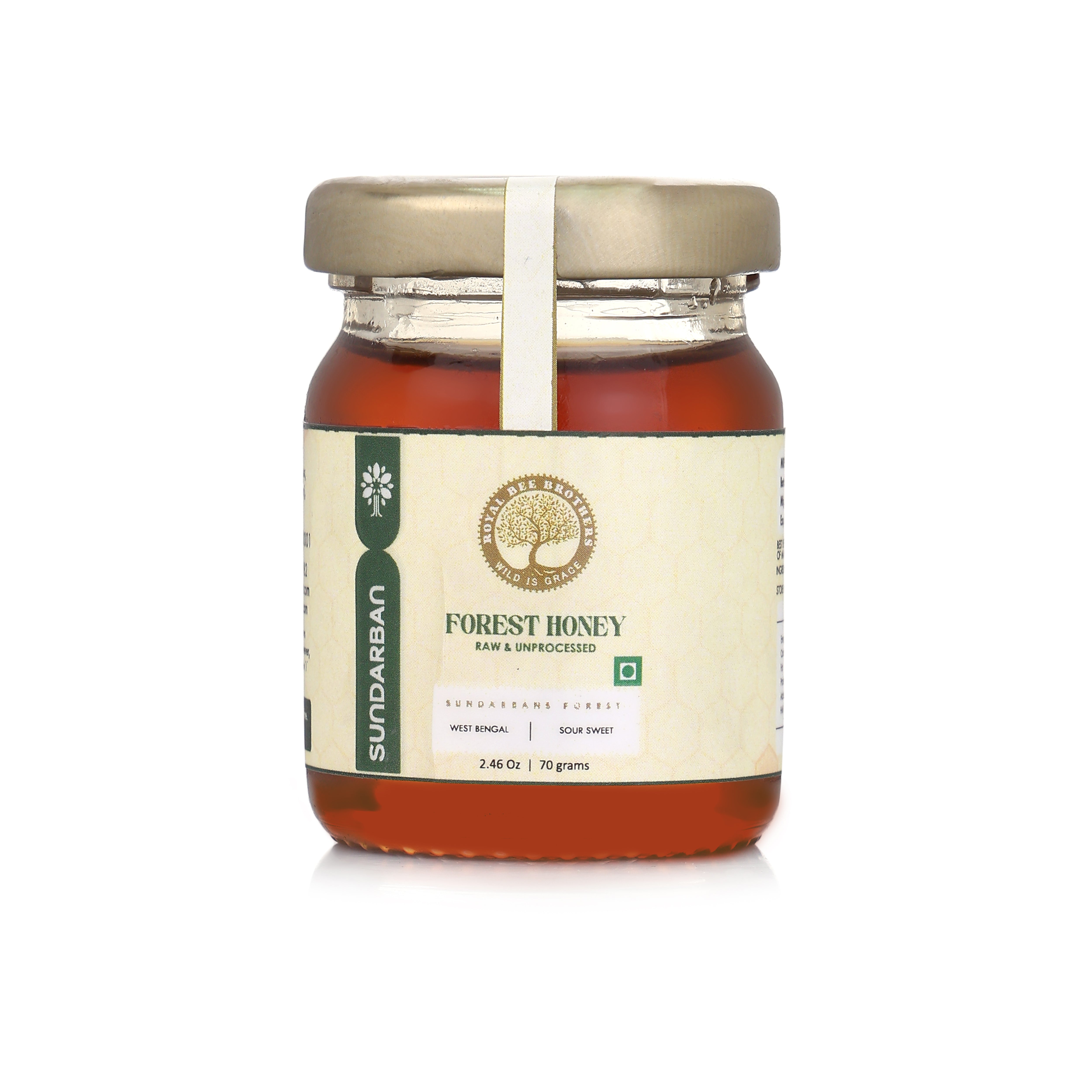 Natural honey collection set featuring wild honey, black forest honey, Kashmiri honey, and organic tribal honey from India