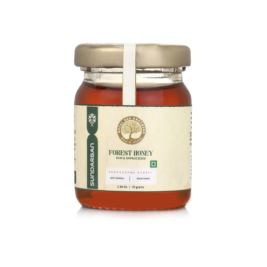 Natural honey collection set featuring wild honey, black forest honey, Kashmiri honey, and organic tribal honey from India