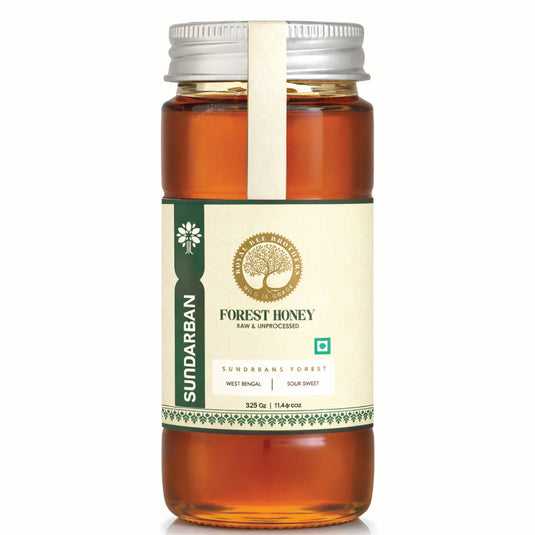 Sundarbans Mangrove Forest Honey, Nectar of Kalsi Flora, Harvested from Sundarbans Forest (WB)