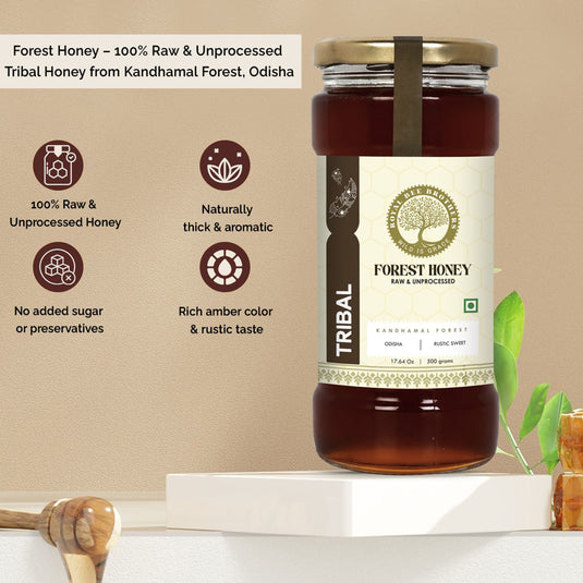 Tribal Forest Honey, Harvested by Kondha tribes from Kandhamal Forest (Odisha)