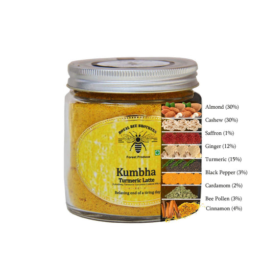 Kumbha - Turmeric Milk Powder - 140g - Royal Bee Brothers