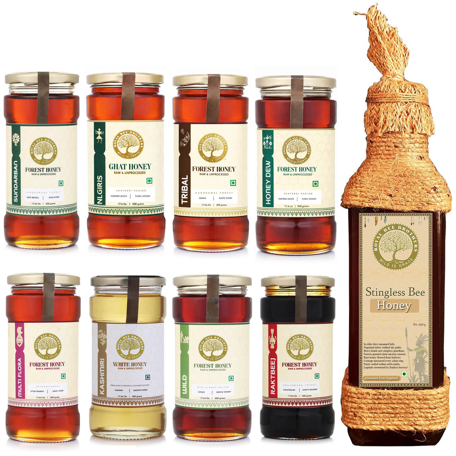 Organic Honey Combo Pack