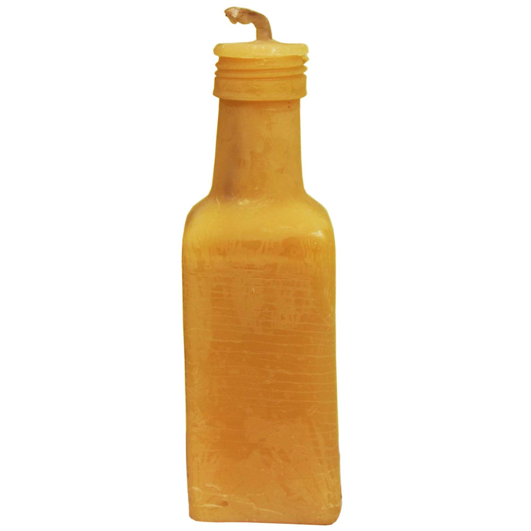 Sunanda - Bottle Shape Handmade Forest Beeswax Candle