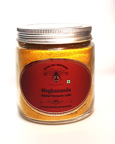 Meghananda - Herbal Turmeric Latte - 140g - Royal Bee Brothers