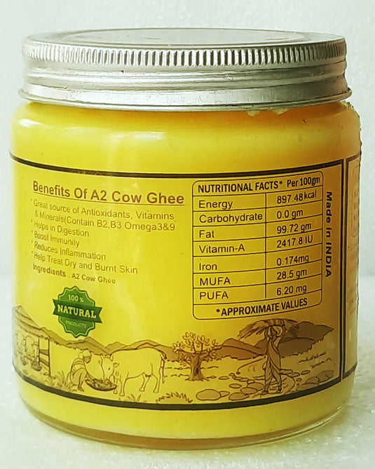 Desi Cow Ghee (A2 Ghee) - 300g - Royal Bee Brothers