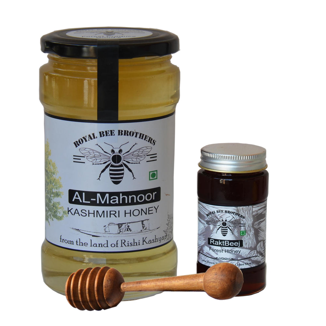 Kashmiri Raw Honey - 500g + 150g