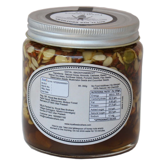 Nuts plus Honey - Alha Udal -350g - Royal Bee Brothers