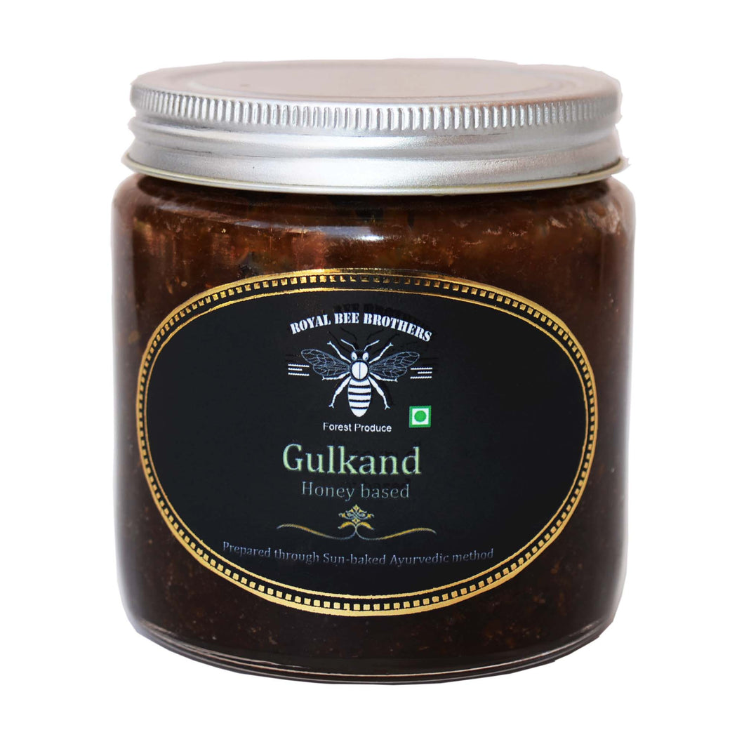 Organic Gulkand (Honey based) - 350g