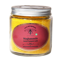गैलरी व्यूवर में इमेज लोड करें, Meghananda - Herbal Turmeric Latte - 140g - Royal Bee Brothers
