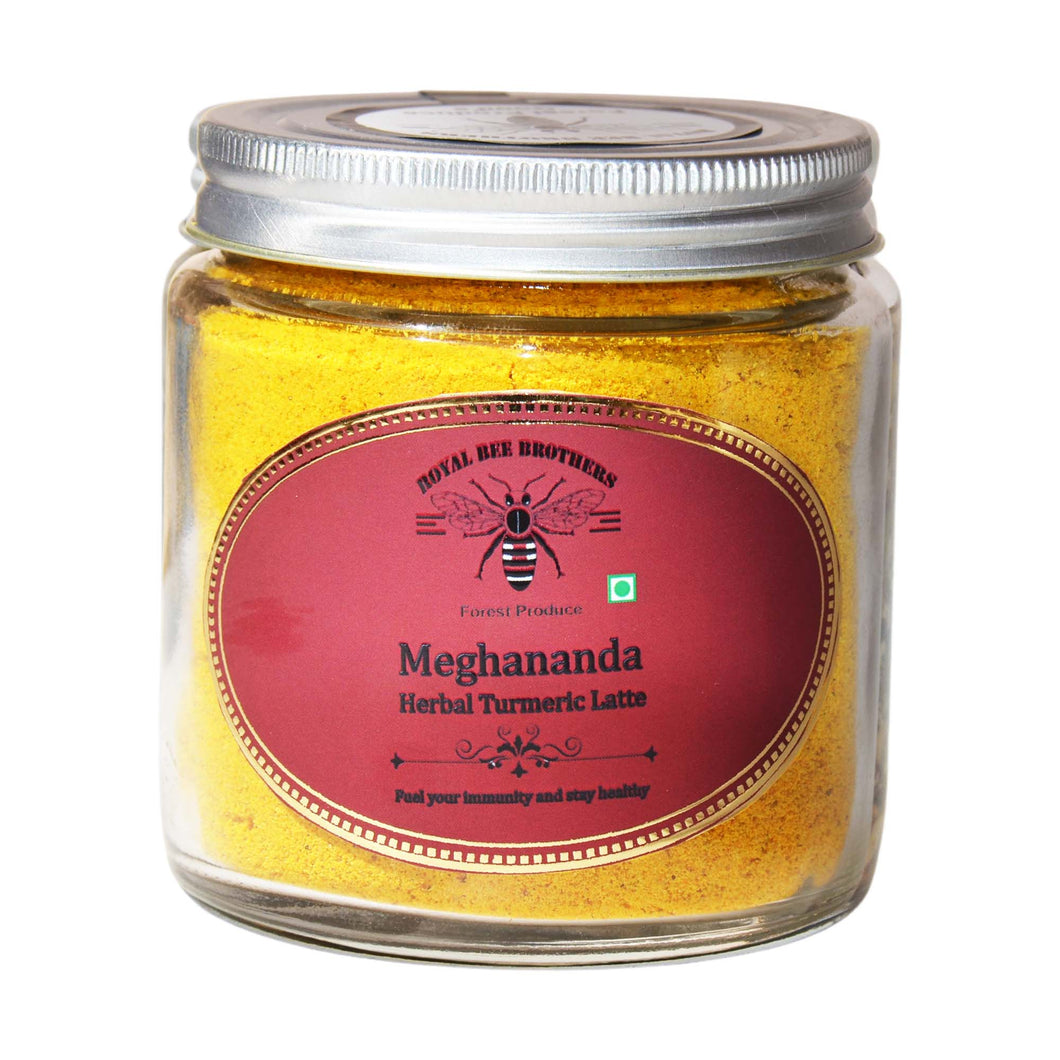 Meghananda - Herbal Turmeric Latte - 140g - Royal Bee Brothers