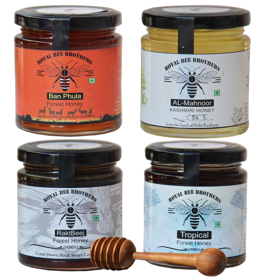Wild Forest Honey - 250g *4
