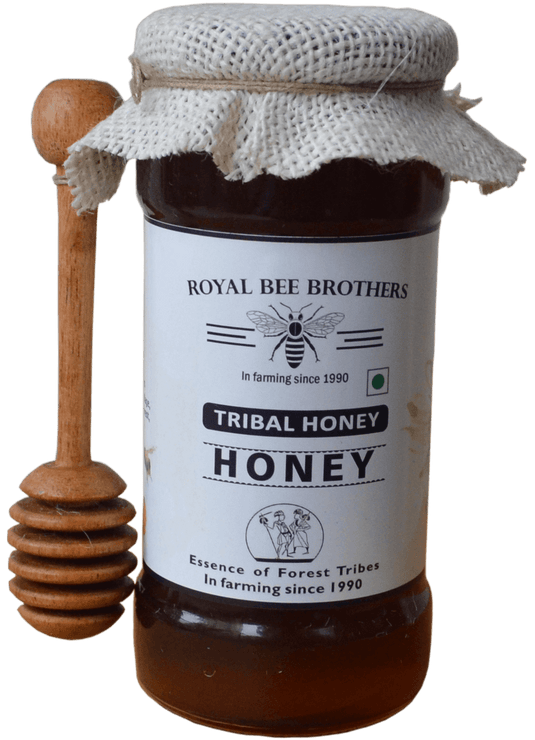 Harvested by Tribes of Odisha and Tamil Nadu, This is raw and natural forest honey 