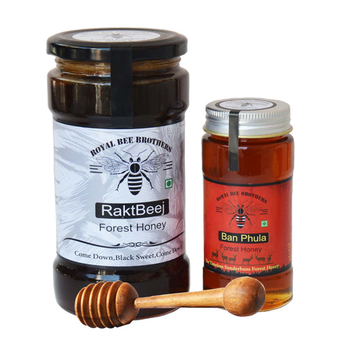 Raktbeej Forest Honey - 500g +150g - Royal Bee Brothers